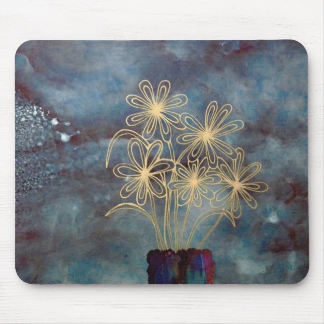 Silver Night Mouse Pad (Front)