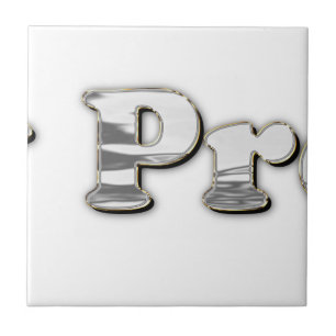 silver Not My President Tile