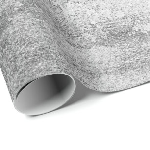 Silver Paint Industrial Cement Gray Graphite Wrapping Paper
