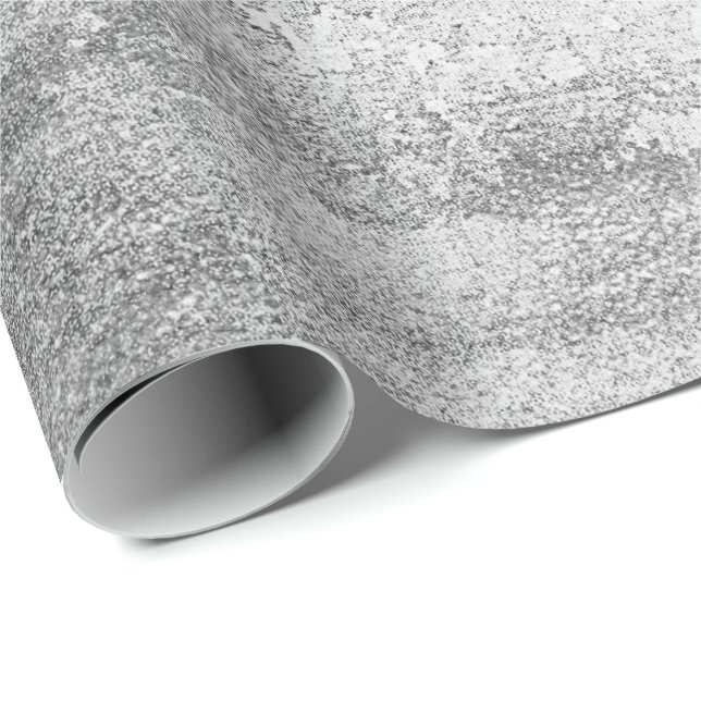 Silver Paint Industrial Cement Gray Graphite Wrapping Paper (Roll Corner)