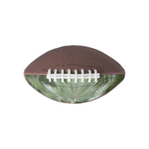 Silver Palm Tree American Football