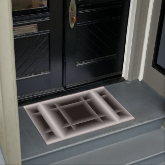 Silver Pattern Doormat