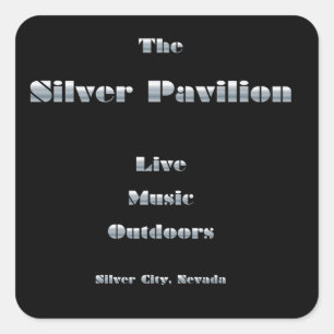 Silver Pavilion Sticker
