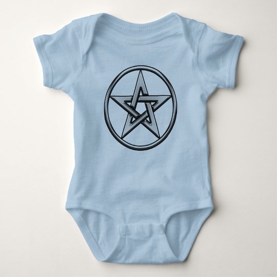 Silver Pentagram 2 kids t shirt