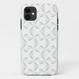 Silver Pinwheels iPhone 11 Case
