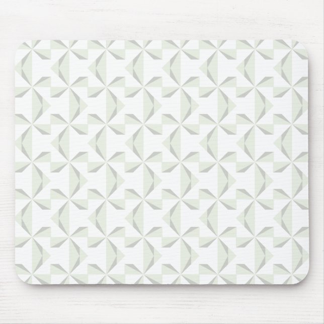 Silver Pinwheels Mouse Mat (Front)