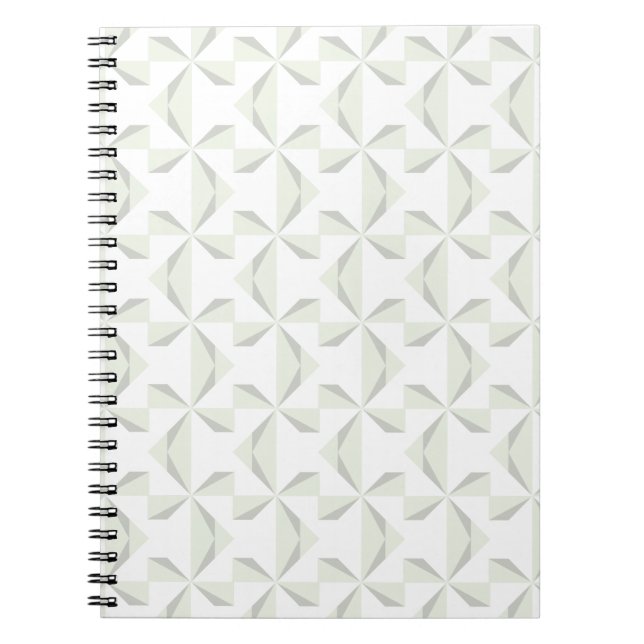Silver Pinwheels Notebook (Front)