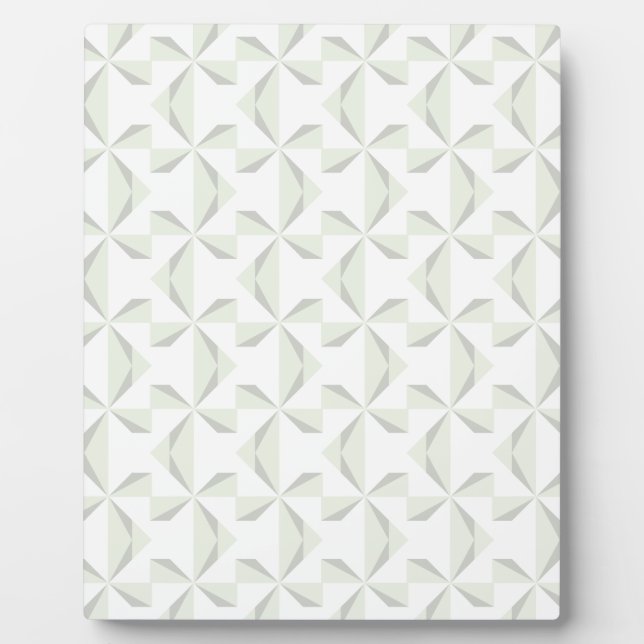 Silver Pinwheels Plaque (Front)