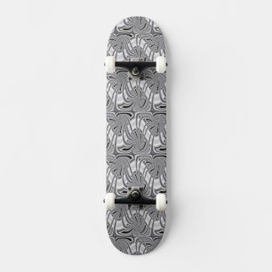 Silver Plate Skateboard