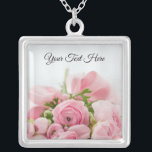 Silver Plate Wedding Locket Necklace<br><div class="desc">Customise as you wish</div>