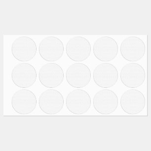 Silver Polka Dot Pattern Round Coaster Set