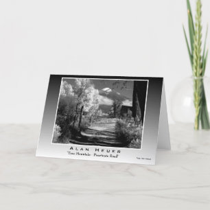 Silver Print - "Taos Mountain - Penetente Road" Card