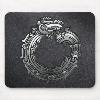 Silver Quetzalcoatl Mouse Mat