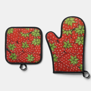 Silver Quilted Heat Protection, Oven Mitt & Pot Ho Oven Mitt & Pot Holder Set