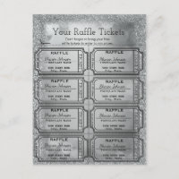 Silver Raffle Tickets