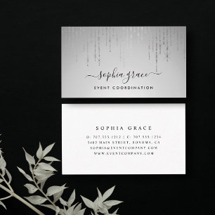 Silver Rain Signature Business Card