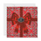 Silver Red Damask Corporate Christmas Party
