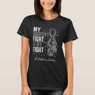 Silver Ribbon Daughter Schizophrenia Awareness T-Shirt