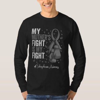 Silver Ribbon Mother Schizophrenia Awareness T-Shirt