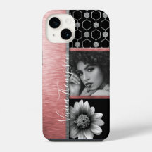 Silver & Rose Gold Photo Collage - Customise It
