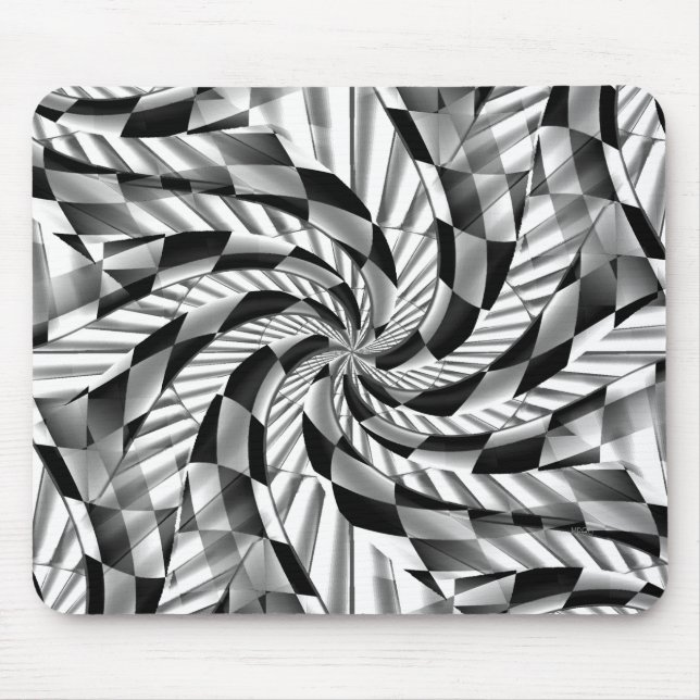 Silver Sailing... Mouse Mat (Front)