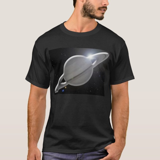 silver saturn T-Shirt (Front)