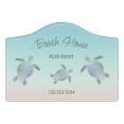 Silver Sea Turtles Beach House Custom Coastal