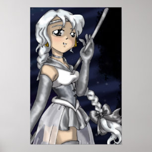 Silver Senshi Poster