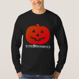Silver Shamrock Jack O'Lanternrn T-Shirt