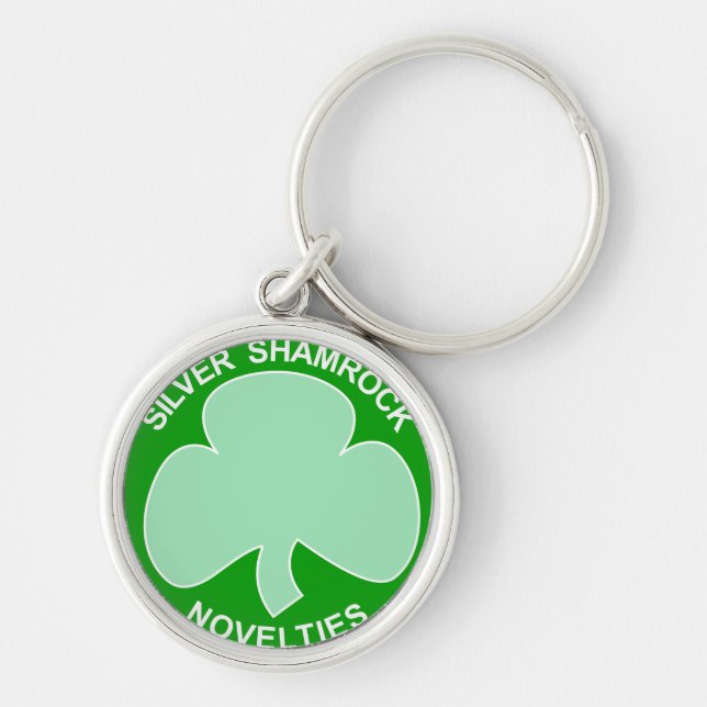 Silver Shamrock Novelties Halloween Keychain (Front)
