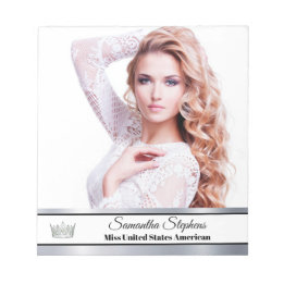 Silver Shine Autograph Pad