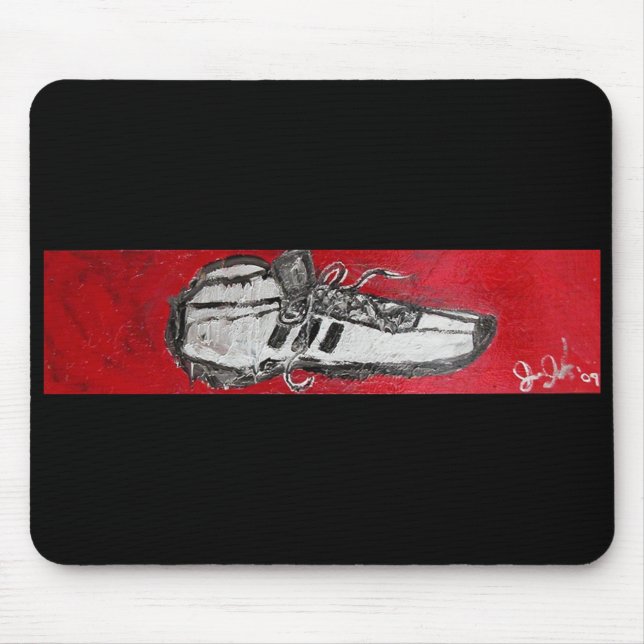 SILVER SHOES MOUSE MAT (Front)
