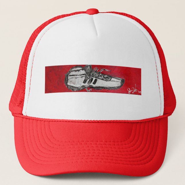 SILVER SHOES TRUCKER HAT (Front)