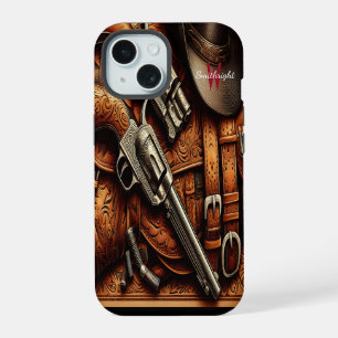 Silver Showdown iPhone 15 Case