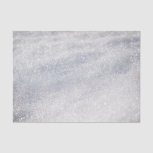 Silver Snow Crystals  Tissue Paper