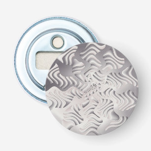 silver snowflake bottle opener