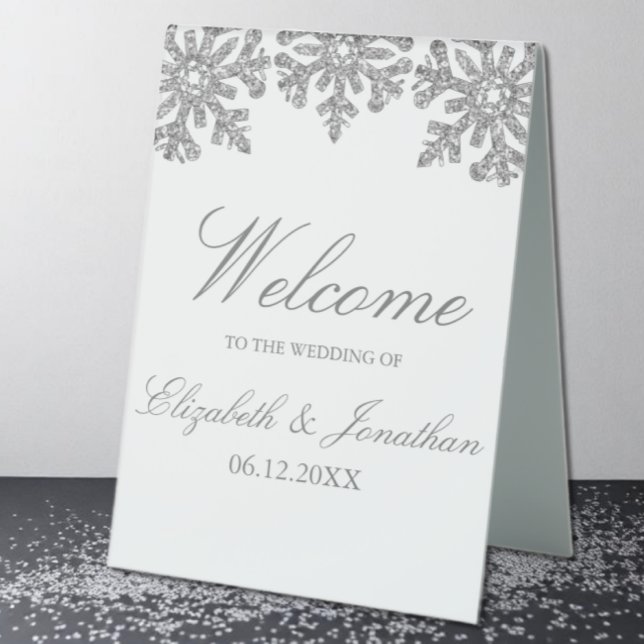 Silver Snowflake Winter Wedding (Creator Uploaded)