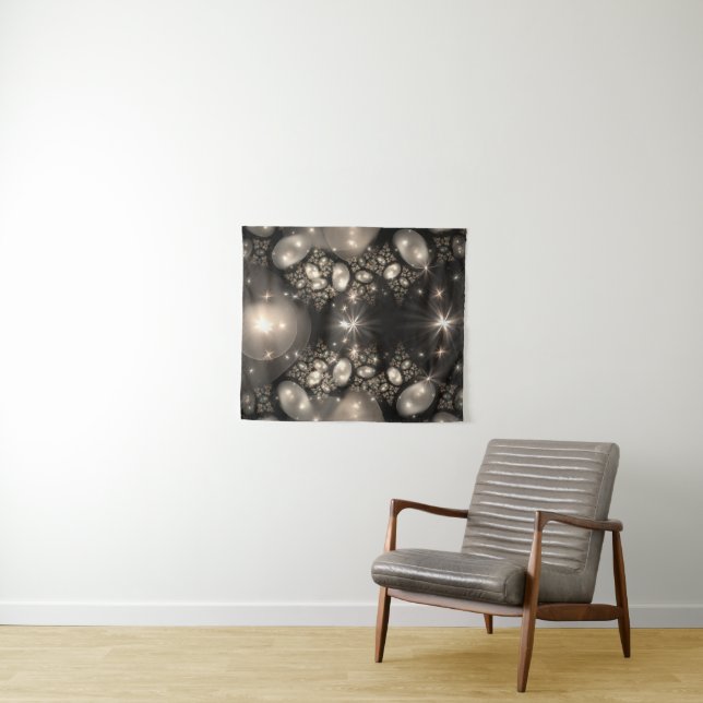 Silver Spakles Tapestry (In Situ (Horizontal))