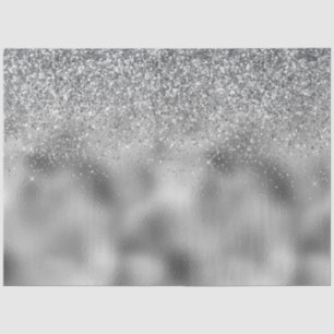 Silver Sparkle Glam Tissue Paper