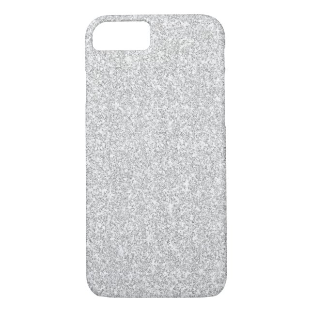 Silver Sparkles Case-Mate iPhone Case (Back)