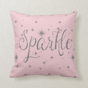 Silver Sparkles Cushion