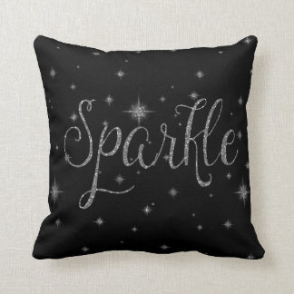Silver Sparkles Cushion