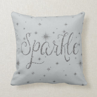 Silver Sparkles Cushion