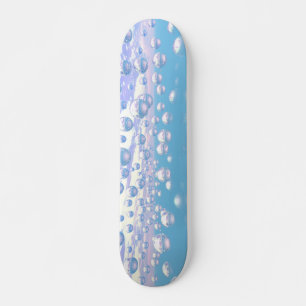 Silver Spheres - Retro Skateboard