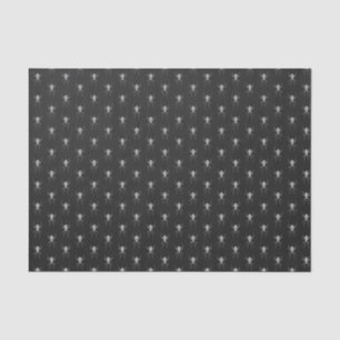 Silver Spider Halloween Tissue Paper