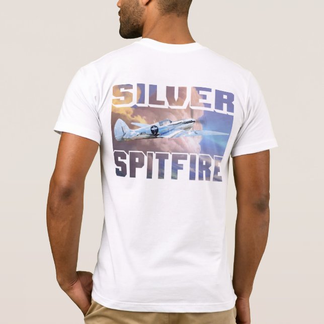 Silver Spitfire T-Shirt (Back)