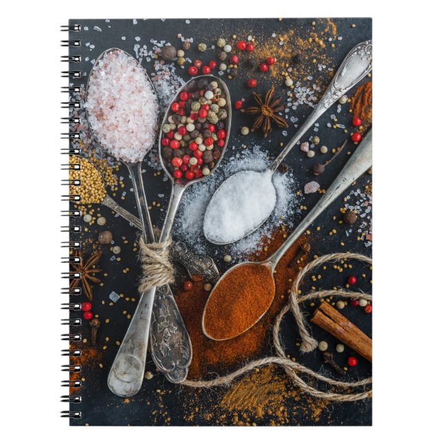 Silver Spoons & Spices Notebook (Front)