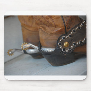 Silver Spurs Mouse Mat