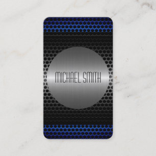 Silver Stainless Steel Metal Business Card