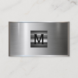Silver Stainless Steel Metal Business Card